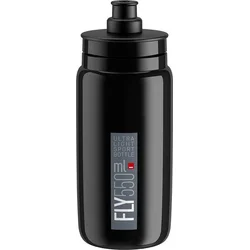 Elite Fly, 550ml - černá/šedé logo E01604308 - Příslušenství na kolo - Košíky na lahve, bidony