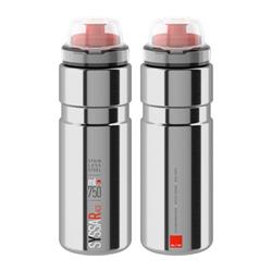 ELITE láhev SYSSA 24' RACE stříbrná lesklá, 750 ml