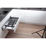 Elletipi Flexo R280/S flexibilný príborník, pre zásuvky 80 cm, nerezová oceľ