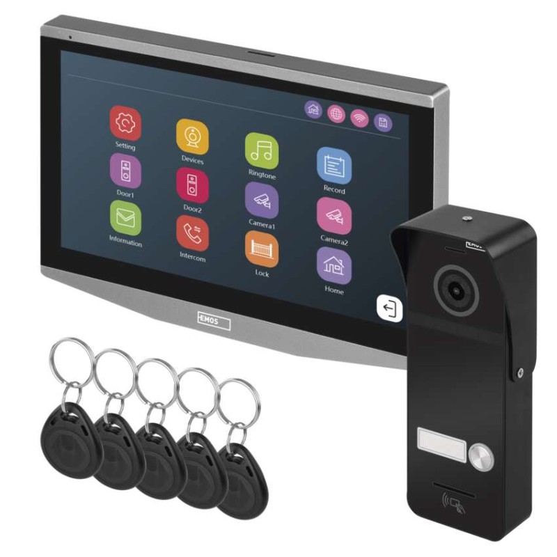 EMOS GoSmart Sada domácího videotelefonu EMOS IP-750A s WiFi