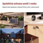 EMOS GoSmart Venkovní bateriová kamera IP-1150 SNAP s WiFi a solárním panelem