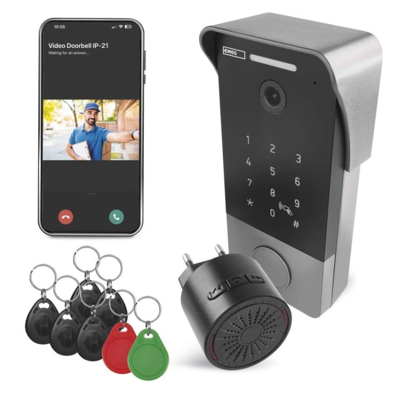 EMOS GoSmart videozvonek IP-21PoE