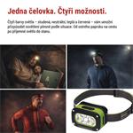 EMOS LED nabíjecí čelovka P3545, 175 lm, 50 m, Li-Pol 800 mAh
