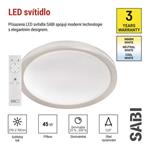 EMOS LED přisazené svítidlo SABI, kruhové 45W, stmív. se změnou CCT
