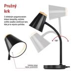 EMOS LED stolní lampa TARA, černá