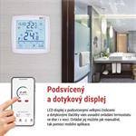 EMOS Podlahový programovatelný drátový WiFi GoSmart termostat P56S01F