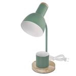 EMOS Stolná lampa POPPY na žiarovku E27, zelená
