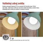 EMOS Stolní lampa POPPY na žárovku E27, zelená
