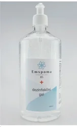 Emspoma dezinfekční gel s pumpičkou 1l 8594024914860 - Kosmetika - Péče o tělo