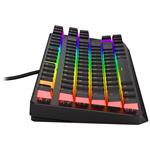 Endorfy herná klávesnica Thock TKL Pudd. Kailh BL RGB /USB/ modrý sw. / káblové / mechanické / americké rozloženie / čierne RGB