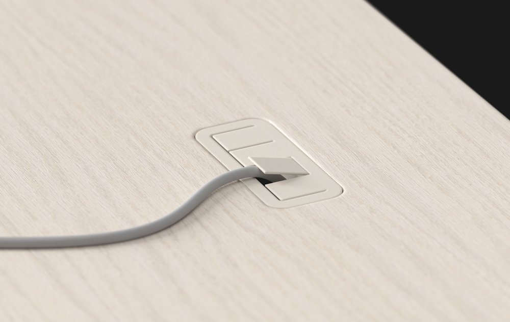 Endorfy herní stůl Atlas S electric Light Wood