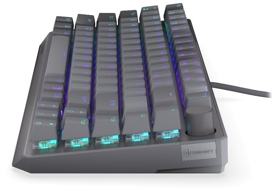 Endorfy mechanická klávesnice Thock V2 75% / drátová / US layout