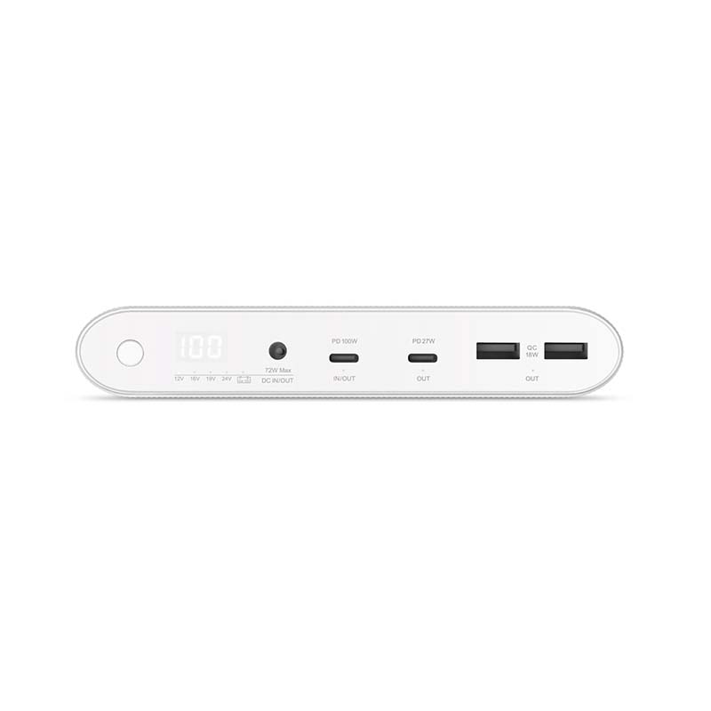 Epico 26800mAh multifunční powerbanka PD - bílá