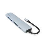 Epico 6v1 Aluminium Hub | 100W USB-C PD | blankytně modrá