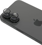Epico Aluminium AntiReflective Lens & Island | iPhone Duo | s jednoduchou aplikací | tmavě modrá | ladící barvy