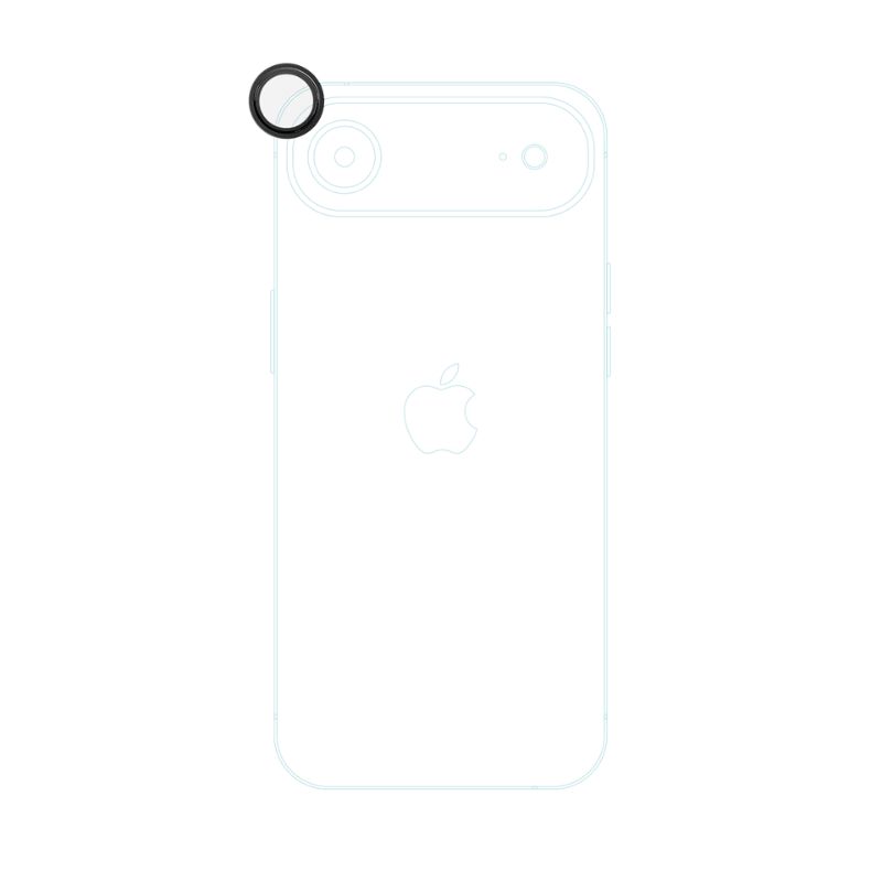 Epico Aluminium Lens Protectors | Čirý obraz | iPhone Air | černá | ochrana proti poškrábání a otiskům prstů | ochrana camera isla