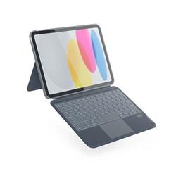 Epico Backlit Keyboard Case for Apple iPad 10,9" (2022)/11" A16 - Čeština/šedá
