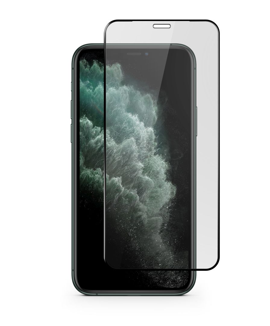 Epico EDGE TO EDGE GLASS IM iPhone 12 PRO Max (6,7") - čierny