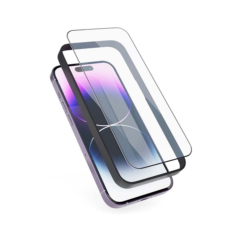 Epico Edge To Edge ochranné sklo pro iPhone 13 / 13 Pro / iPhone 14 - 2ks
s instalačním rámečkem
