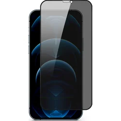 Epico EDGE TO EDGE PRIVACY GLASS IM iPhone 12/12 Pro - čierny