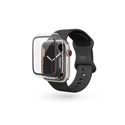 EPICO GLASS CASE APPLE WATCH 7/8 (41 mm) transparentní