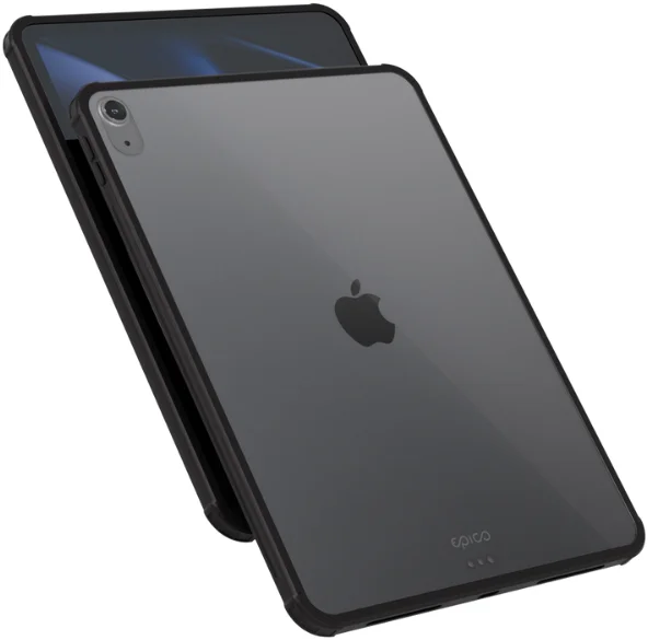 Epico Hero Case for Apple iPad Pro 12,9" (2018/2020/2021/2022)/Air 13" M2/Air 13" M3 - transparentní/černá
