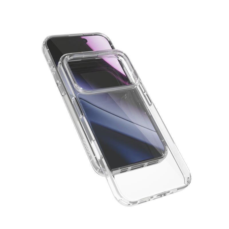 Epico Hero Case | iPhone 17 Pro | Ultralehký kryt | transparentní | vyvýšené hrany a rámeček kolem čoček (ochrana camera island)