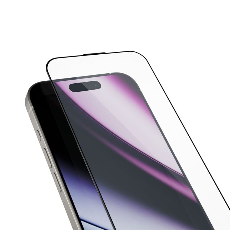 Epico Hero Glass 3D Ultra-široké krytí s aplikátorem proti prachu 2ks pro iPhone 16 Pro Max