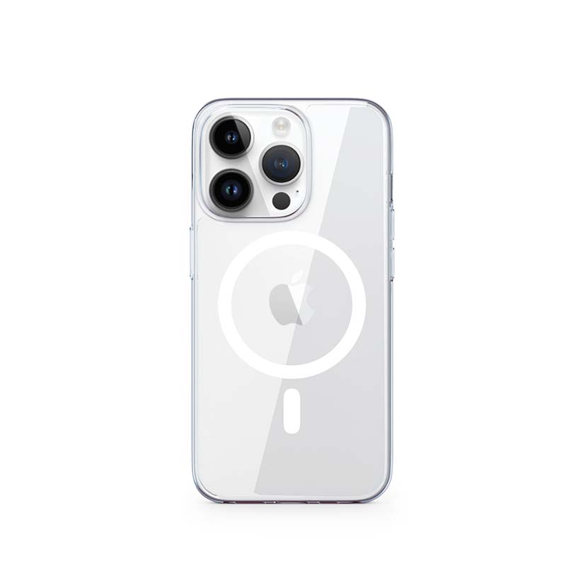 EPICO HERO MAGNETIC - MAGSAFE COMPATIBLE CASE iPhone 14 - transparentný