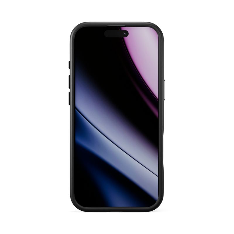 Epico Hero Pro Mag+ Case | iPhone Air | čierne priehľadné | kompatibilné s Qi2 a MagSafe | úplná ochrana krúžku a ostrova fotoaparátu