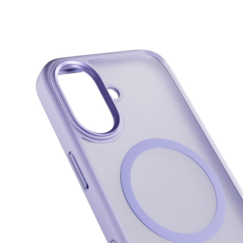 Epico HeroMatte Pro Mag+ Case | iPhone 17 | fialová | Qi2 & MagSafe kompatibilní | plný kruh + dírky na šňůrku