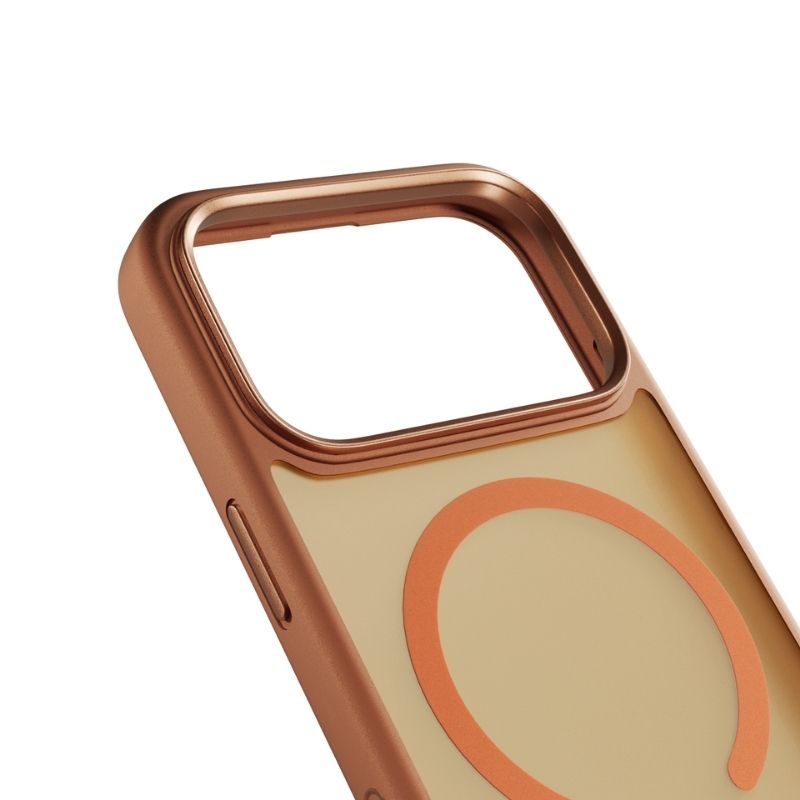 Epico HeroMatte Pro Mag+ Case | iPhone 17 Pro | oranžová | Qi2 & MagSafe kompatibilní
