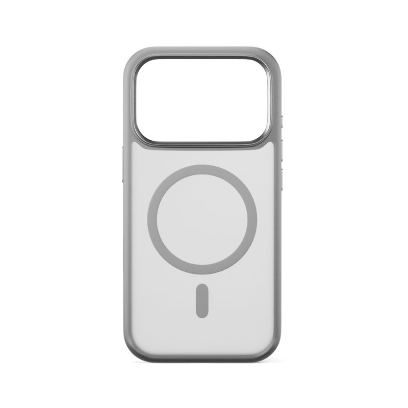 Epico HeroMatte Pro Mag+ Case | iPhone 17 Pro | sivé | kompatibilné s Qi2 a MagSafe | ochrana celého prstenca a ostrova fotoaparátu