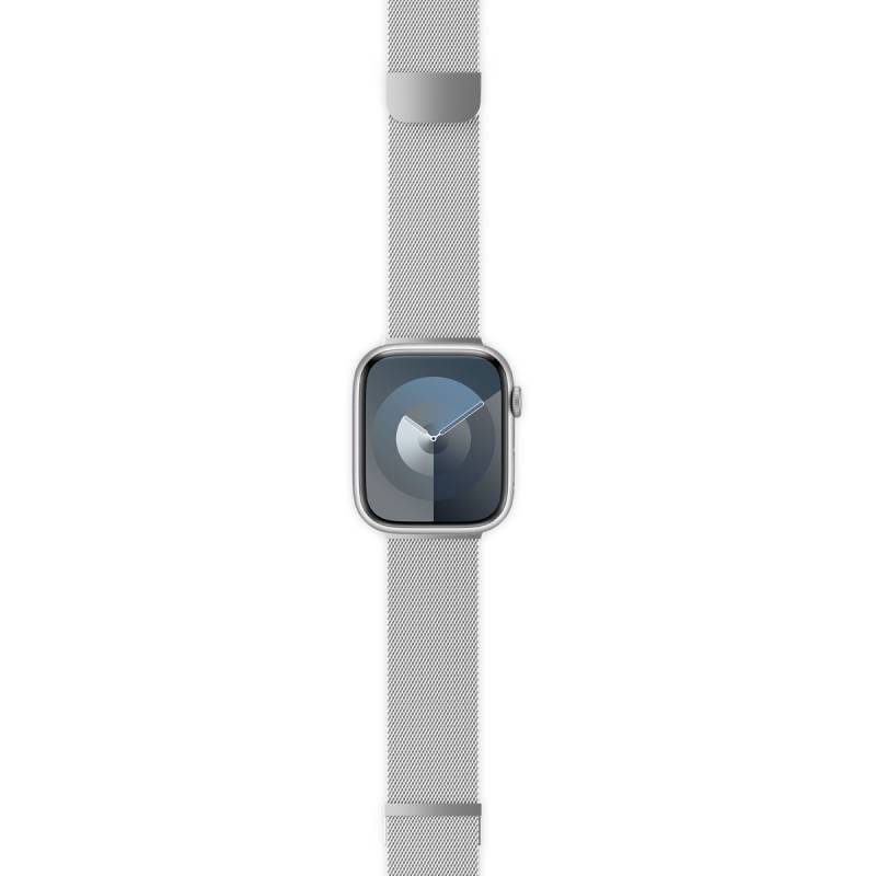 Epico hodinkový remienok Milanese+ 38/40/41 mm - strieborný