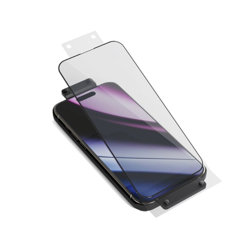 Epico ImpactBuffer Glass 3D pre iPhone 16 Pro Max s inštalačným rámom