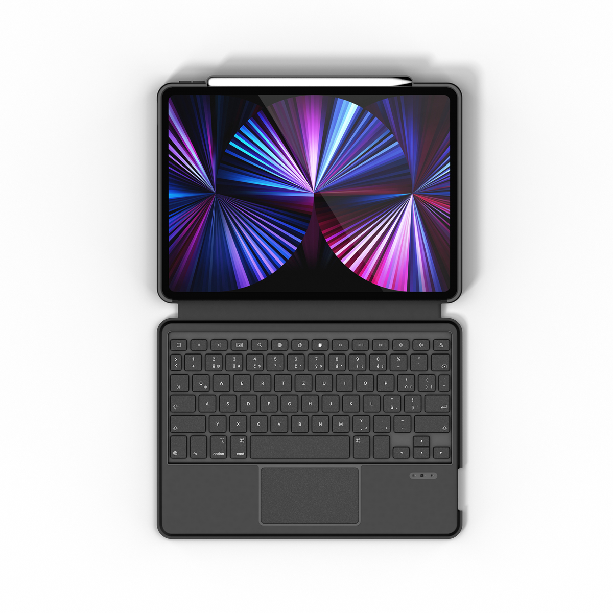 Epico KEYBOARD CASE iPad Pro 12,9" (2021) ČEŠTINA/černá