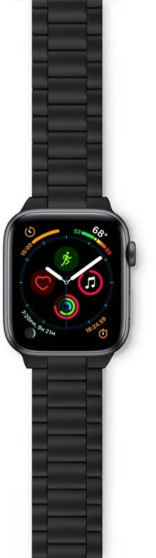 Epico KOVOVÝ PÁSEK PRE APPLE WATCH 38/40/41 mm - čierny