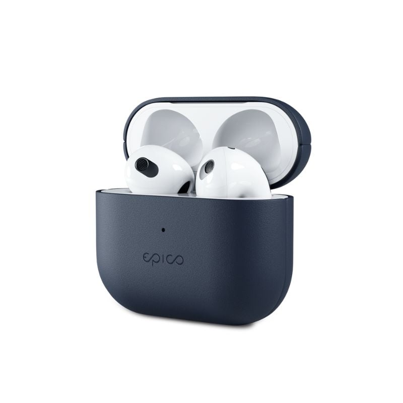 Epico Leather Case Airpods 3 - modrá