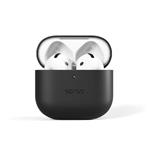 Epico Leather Case Airpods 4 - černá