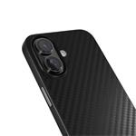 Epico Mag+ Hybrid Carbon Case iPhone 16 - čierny