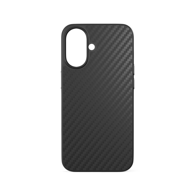Epico Mag+ Hybrid Carbon Case iPhone 16 Plus - černá