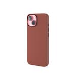 Epico Mag+ kožený kryt iPhone 15 Plus - hnědý