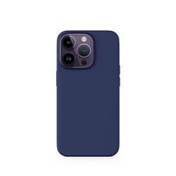 Epico Mag+ Silicone Case for iPhone 15 Pro - MagSafe compatible - modrá
