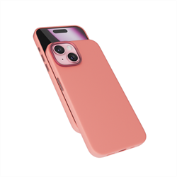 Epico Mag+ Silicone Case Pro iPhone 16 - broskově růžová
