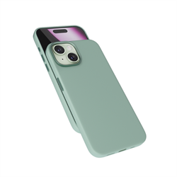 Epico Mag+ Silicone Case Pro iPhone 16 - mátově zelená