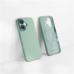 Epico Mag+ Silicone Case Pro iPhone 16 Plus - mátově zelená