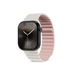 Epico magnetický pásek pro Apple Watch 42/44/45mm - růžový/šedý