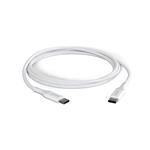 Epico Opletený PD kabel 1.2m USB-C na USB-C - bílý