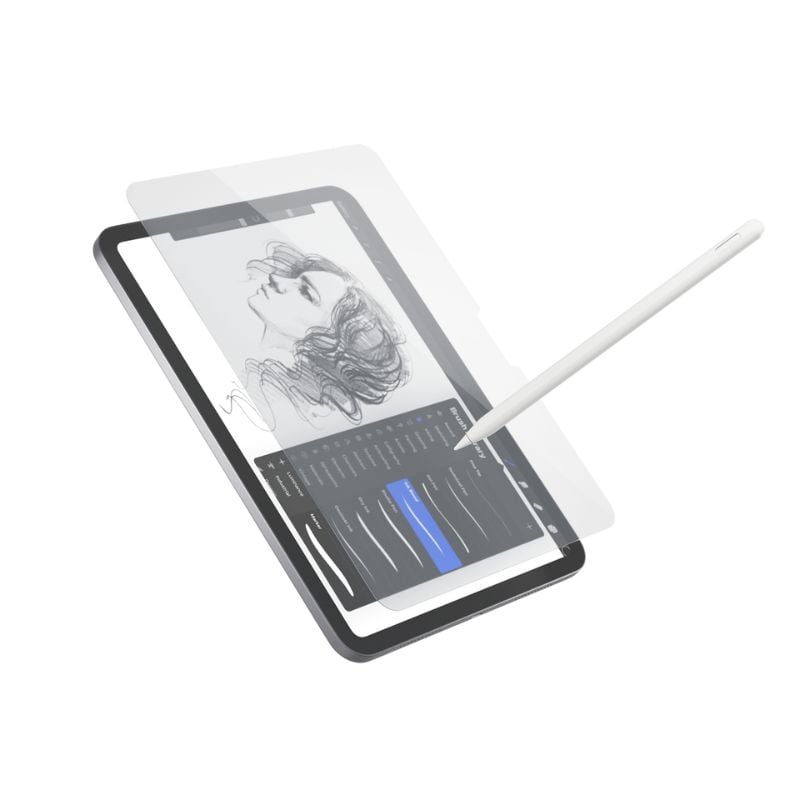 Epico Paper Texture Glass Screen Protector DF | iPad Air 11” (M2–M4) | s jednokrokovým papierovým aplikátorom proti prachu | matný