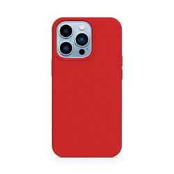Epico Silikonový kryt na iPhone 13 Pro Max s podporou uchycení MagSafe - červený